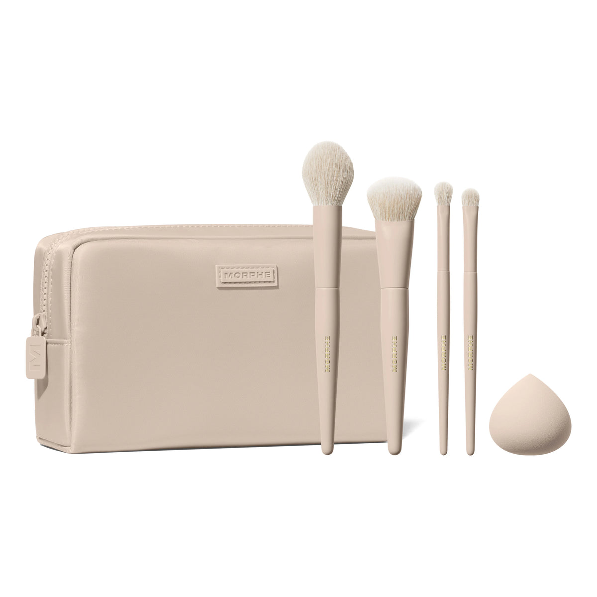 Oat Latte 5-Piece Face & Eye Brush Set